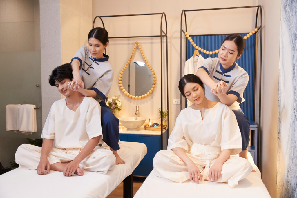 thai massage couple's spa siam branch of treasure spa