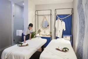 Treasure Spa Siam Bangkok - couples treatment room boutique wellness spa Siam Square