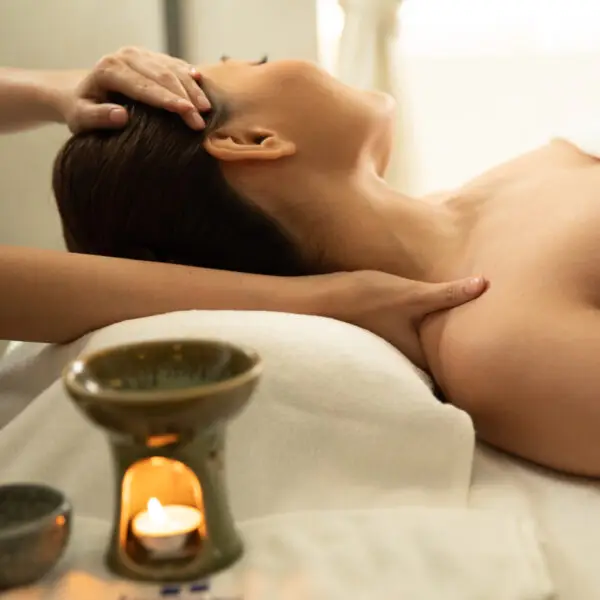 Warm Aroma Oil Massage